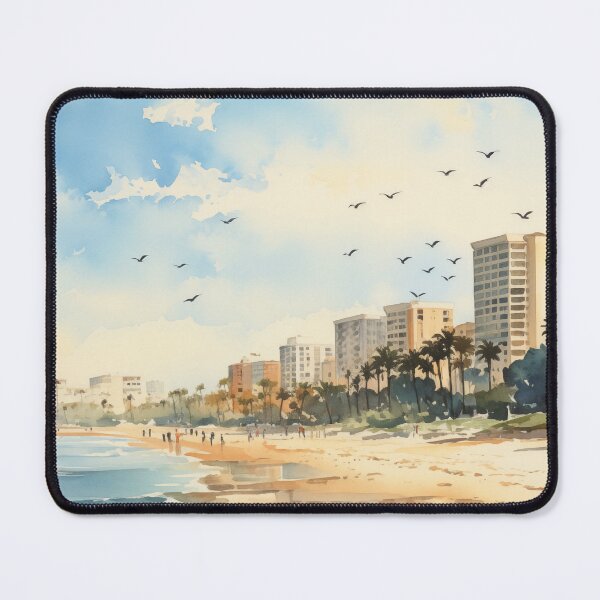 Item preview, Sunset Serenade: Embracing Santa Monica's Coastal Charm #4 designed and sold by Anuchartl.