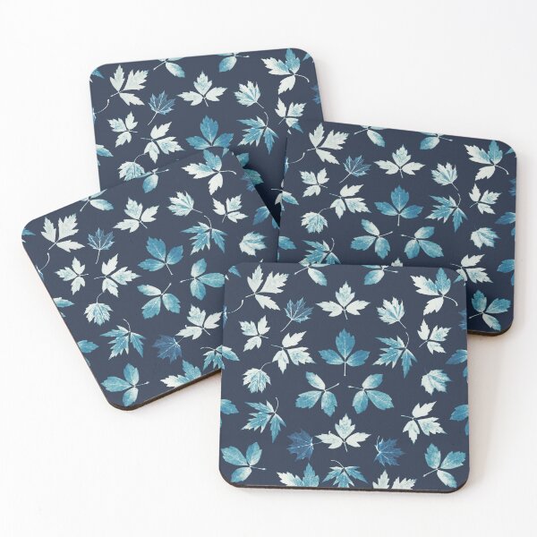 Item preview, Cyanotype Spring Leaves Design designed and sold by leafandberryart.