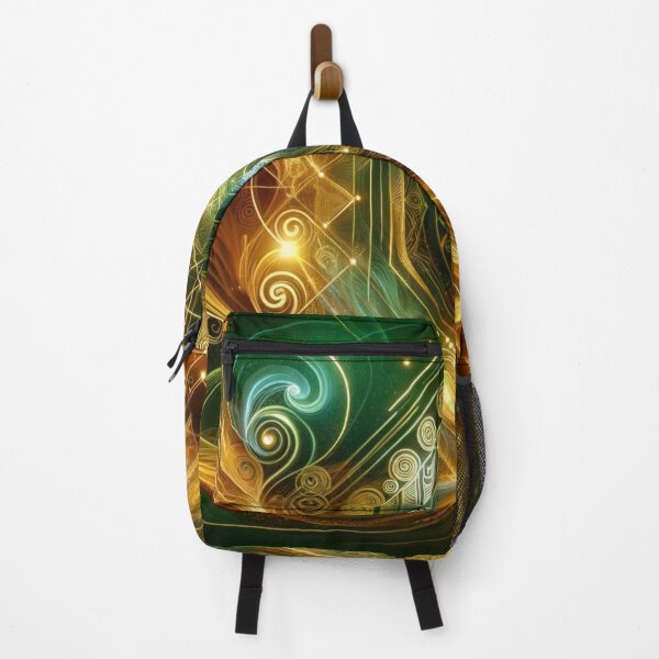 Item preview, Contemporary Green Gold Circle Centre designed and sold by Kiwiaroha.