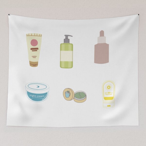 Item preview, Skincare - Clean Girl Makeup and skincare girlies pack designed and sold by Zubiaxoo.