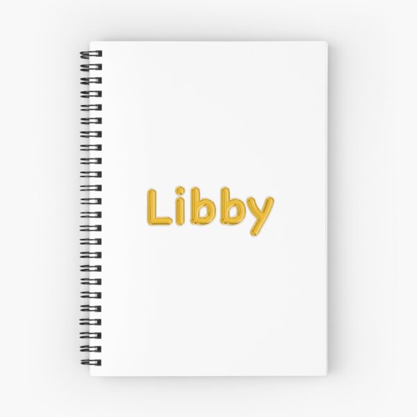 Item preview, Golden Balloon Libby Name Label designed and sold by NormadWorld.