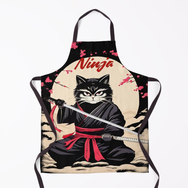 Item preview, Ninja Cat Brave Warrior designed and sold by VikArtStudio.