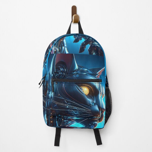 Item preview, Cybernetic Cat Entity: Neon Cityscape Illumination designed and sold by Donald Pierce.