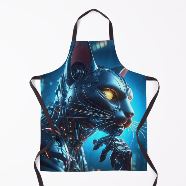 Item preview, Cybernetic Cat Entity: Neon Cityscape Illumination designed and sold by Donald Pierce.
