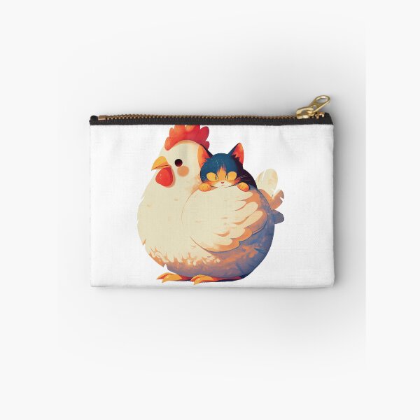 Item preview, Cat on Chicken Cartoon designed and sold by Bwittaya.