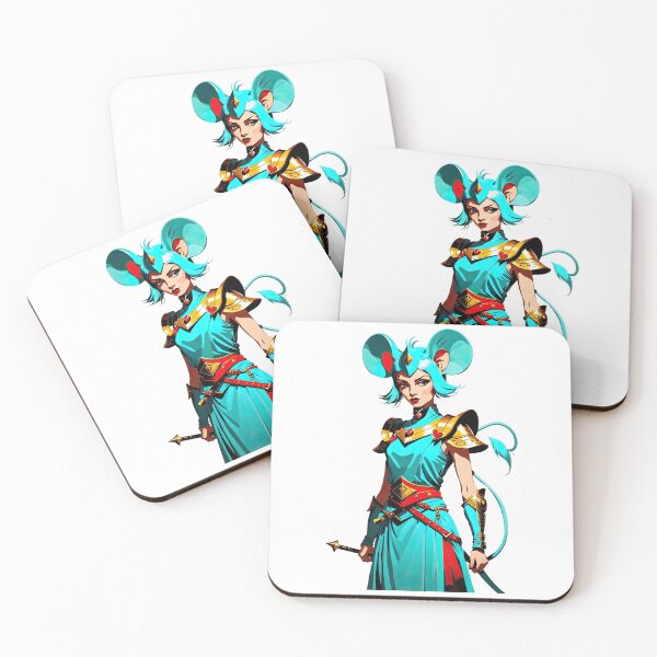 Item preview, Turquoise Rebel, Warrior rat Queen designed and sold by filusattila.
