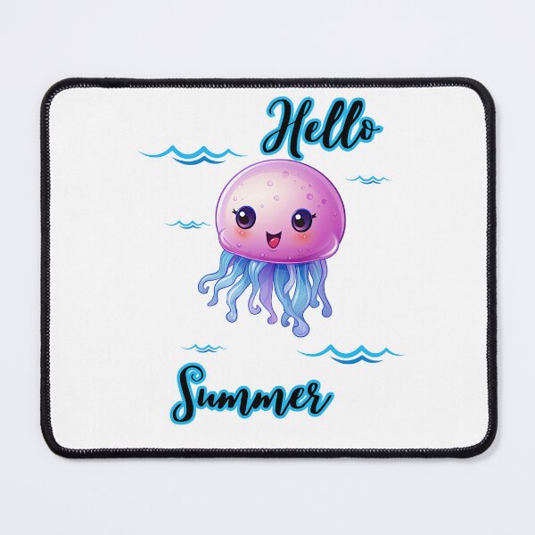 Item preview, Hello Summer with jellyfish holidays sea ocean funny gifts designed and sold by MalwaLand.