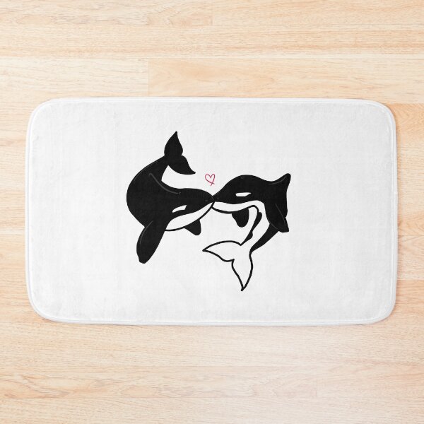 Item preview, Orcas // designed and sold by Art by Maria Milenova.