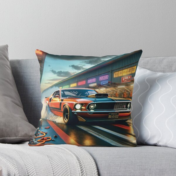 Item preview, Orange and Black 1969 Ford Mustang Boss 302 designed and sold by Random Designs.