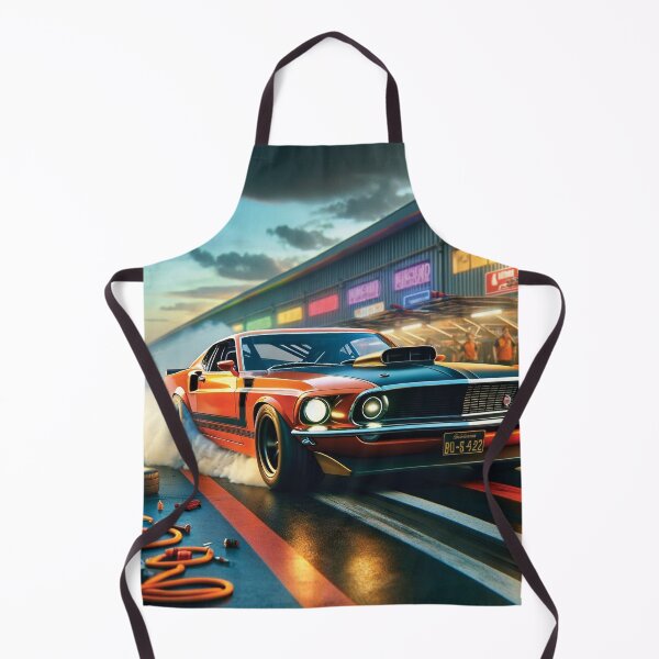 Item preview, Orange and Black 1969 Ford Mustang Boss 302 designed and sold by Random Designs.