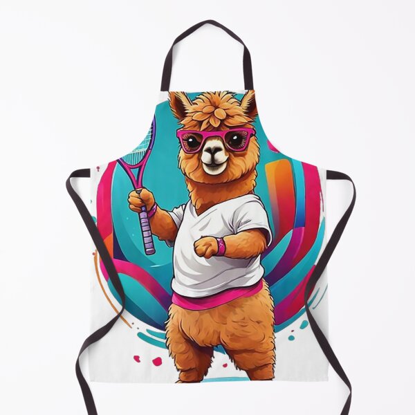 Item preview, Alpaca Tennis Player designed and sold by likbatonboot.
