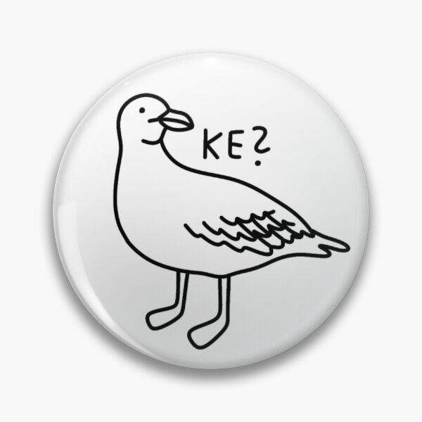 Item preview, Weird seagull saying „ke?” designed and sold by Dailykindness.