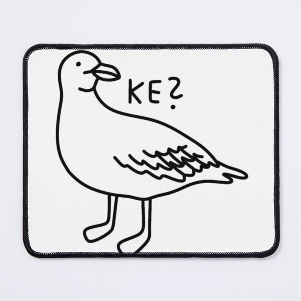 Item preview, Weird seagull saying „ke?” designed and sold by Dailykindness.