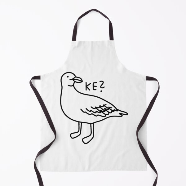 Item preview, Weird seagull saying „ke?” designed and sold by Dailykindness.