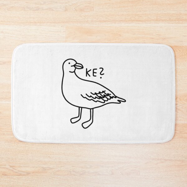 Item preview, Weird seagull saying „ke?” designed and sold by Dailykindness.