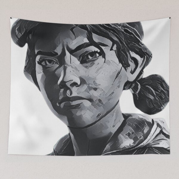 Item preview, CLEMENTINE TWDG 4 | (Monochrome Variant) designed and sold by VoltageStone.