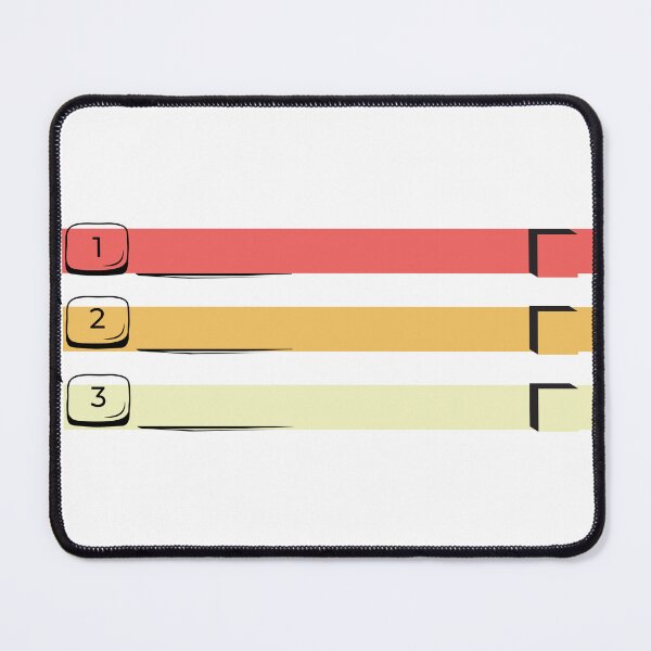 Item preview, Three horizontal strips in gradient colors. designed and sold by Pixelaire.