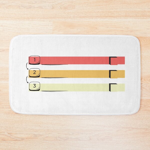 Item preview, Three horizontal strips in gradient colors. designed and sold by Pixelaire.