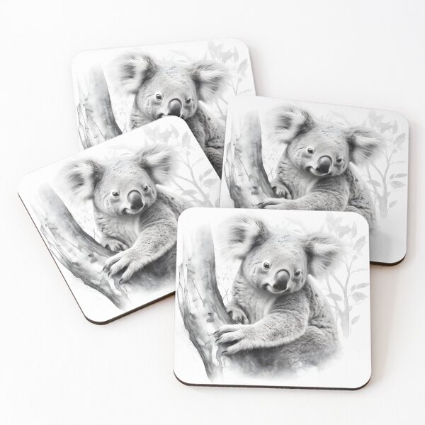 Item preview, Koala pencil drawing designed and sold by Pencil-Art.