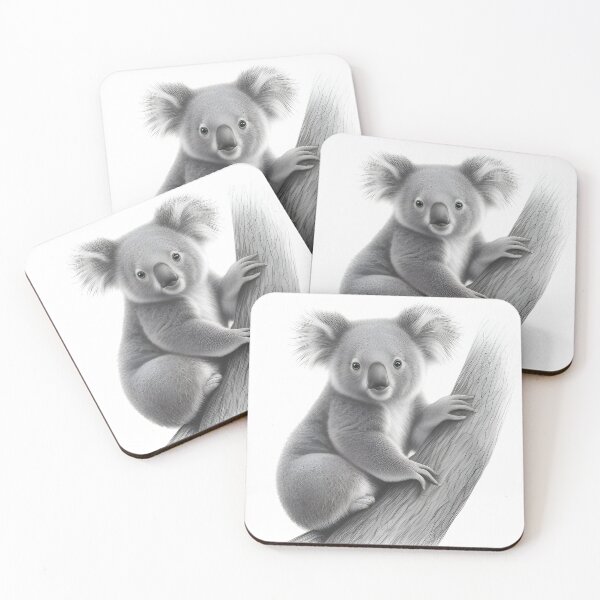 Item preview, Koala pencil drawing designed and sold by Pencil-Art.