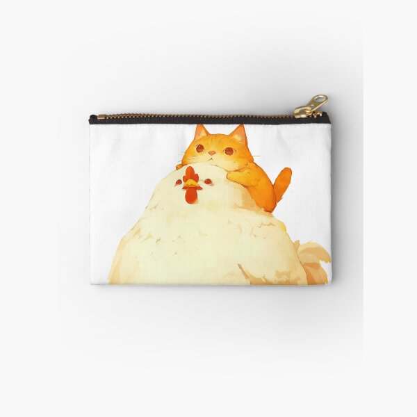 Item preview, Cat on Chicken Cartoon designed and sold by Bwittaya.