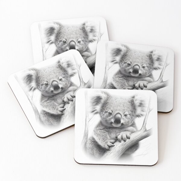 Item preview, Koala pencil drawing designed and sold by Pencil-Art.