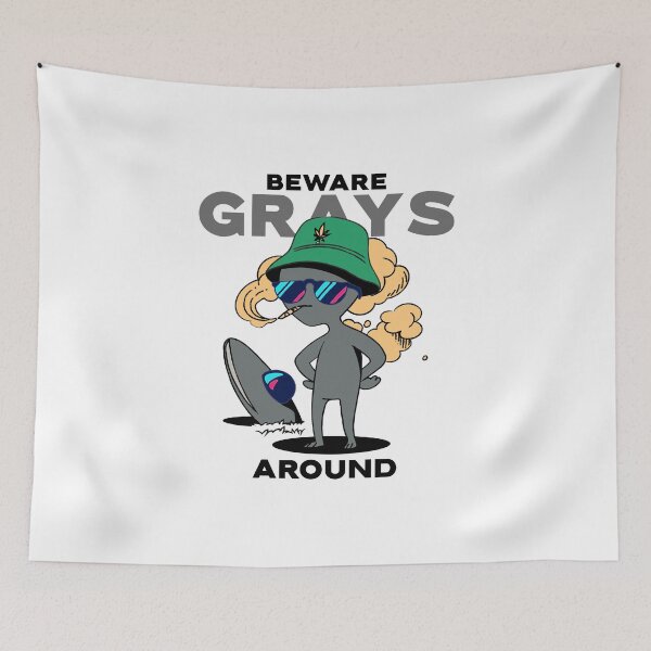 Item preview, Beware Greys designed and sold by PB-Sandwich.
