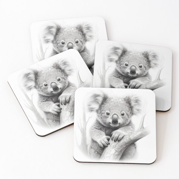 Item preview, Koala pencil drawing designed and sold by Pencil-Art.