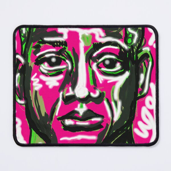 Item preview, portrait of a man on a pink background designed and sold by ElCookie.
