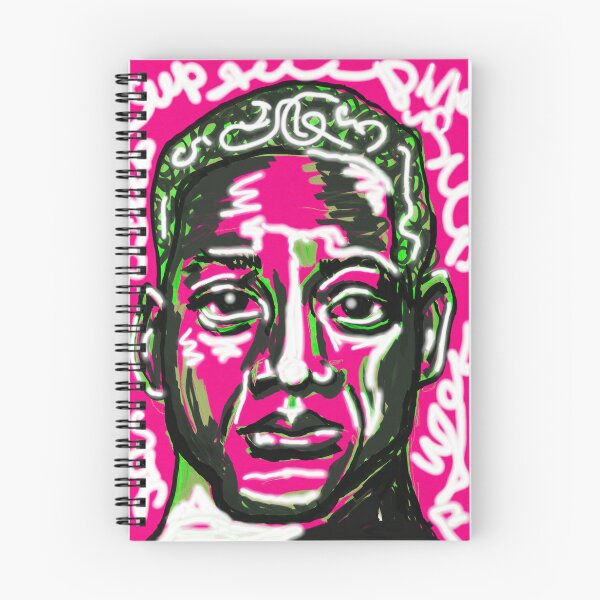 Item preview, portrait of a man on a pink background designed and sold by ElCookie.