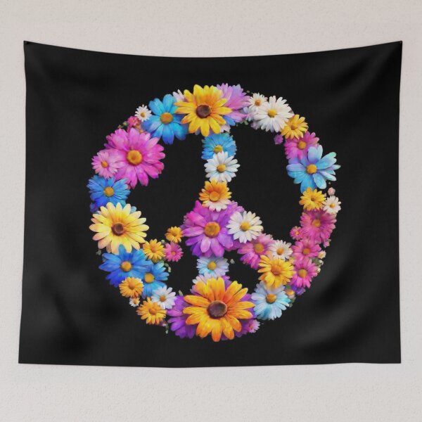 Artikelvorschau, Friedens-Flower-Power entworfen und verkauft von Mothrrr.