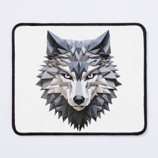 Item preview, Origami Wolf designed and sold by MailuDesigns.