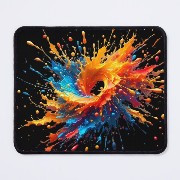 Item preview, Chromatic Vortex: A Vivid Dance of Paint Splatter designed and sold by M-ormin.