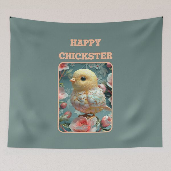 Item preview, Happy Easter Happy Chickster designed and sold by AnnDart.