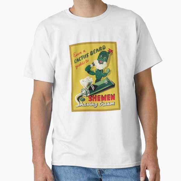 Item preview, Israel, Poster. Shemen Shaving Cream. designed and sold by UltraQuirky.