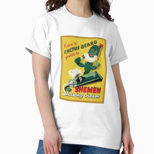 Item preview, Israel, Poster. Shemen Shaving Cream. designed and sold by UltraQuirky.