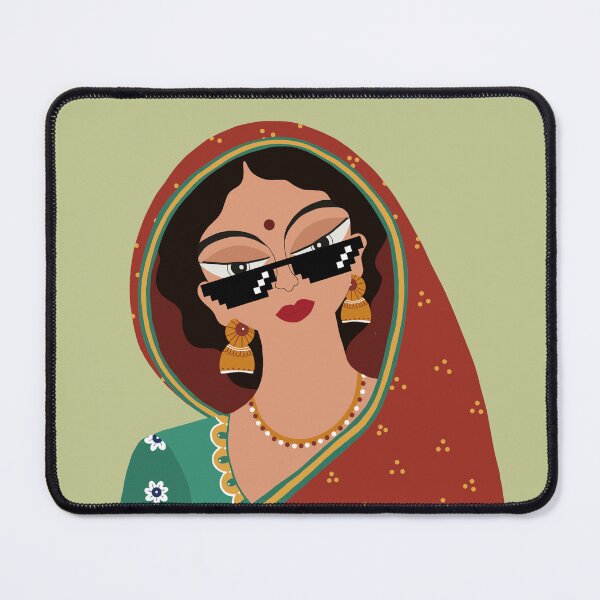Item preview, Desi slay queen designed and sold by Itika Bhattacharjee.