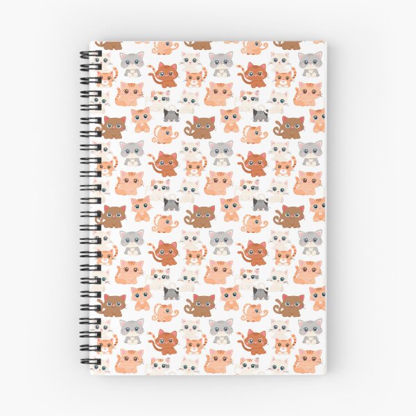 Item preview, Cartoon Kittens Seamless Pattern No.4 designed and sold by Primprapar.