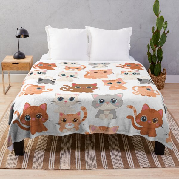Item preview, Cartoon Kittens Seamless Pattern No.4 designed and sold by Primprapar.