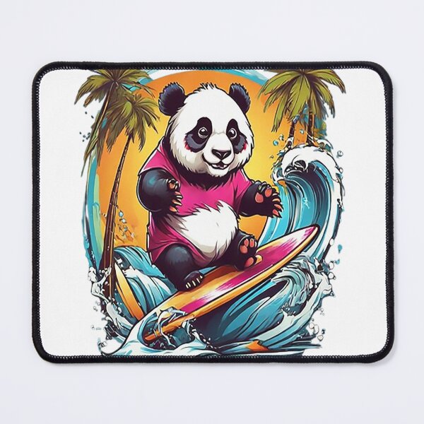 Item preview, Surfing Panda designed and sold by likbatonboot.