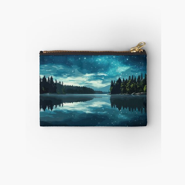 Item preview, Starry Sky By The Lake designed and sold by Vector Scout Lab.