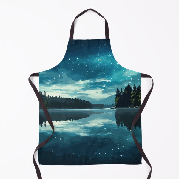 Item preview, Starry Sky By The Lake designed and sold by Vector Scout Lab.