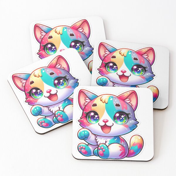 Item preview, Rainbow Kitten designed and sold by centaurius21.