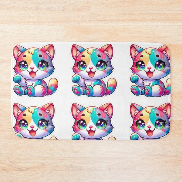 Item preview, Rainbow Kitten designed and sold by centaurius21.