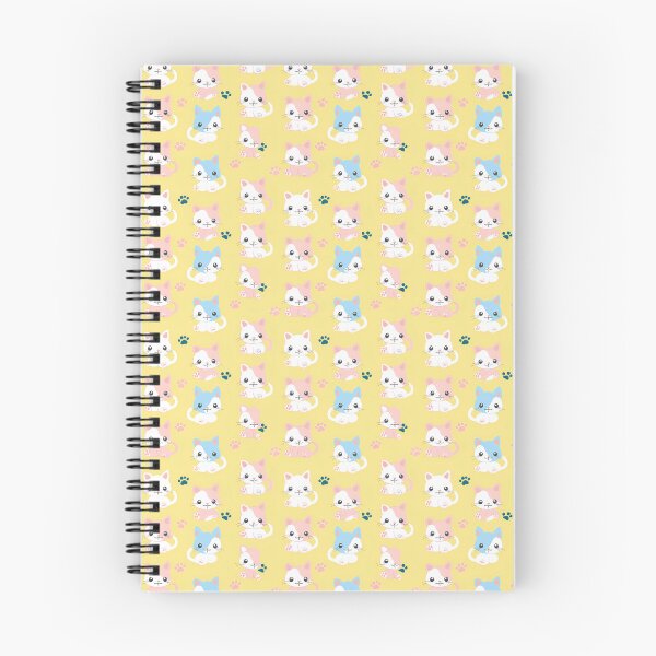 Item preview, Cartoon Cute Kittens Seamless Pattern No.5 designed and sold by Primprapar.