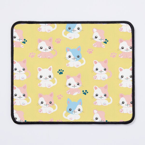 Item preview, Cartoon Cute Kittens Seamless Pattern No.5 designed and sold by Primprapar.