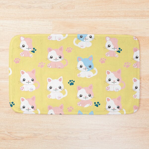 Item preview, Cartoon Cute Kittens Seamless Pattern No.5 designed and sold by Primprapar.