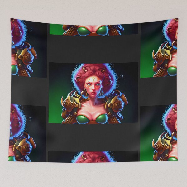 Item preview, Jade Warrior Queen designed and sold by Chubuter.