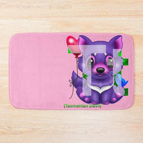 Item preview, Weird Animals A-Z Tasmanian Devil designed and sold by MetroInk.