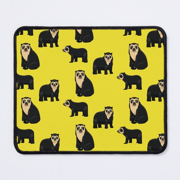 Item preview, Spectacled Bear Cute Cartoon Poses designed and sold by SUPERHERON.